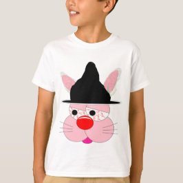 かわいいウサギ魔女ハロウィン - カートゥーン グラフィックTシャツ Tシャツ