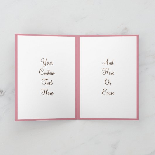 かわいいウサギ イースター 動物 幸せなイースターの願い シーズンカード (内部)