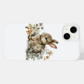 かわいいウサギ ウサギ Case-Mate iPhoneケース (裏面 (横))