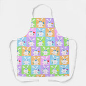 かわいいウサギ エプロン (正面)