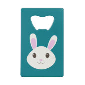 かわいいウサギ クレジットカード栓抜き (正面)