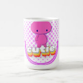 かわいいウサギ コーヒーマグカップ (中央)
