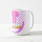 かわいいウサギ コーヒーマグカップ (正面右)
