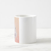 かわいいウサギ コーヒーマグカップ (中央)