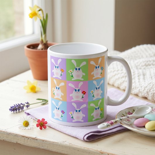 かわいいウサギ コーヒーマグカップ