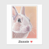 かわいいウサギ シール (シート)