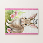 かわいいウサギ ジグソーパズル (横)