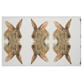 かわいいウサギ ファブリック (ファットクウォーター)