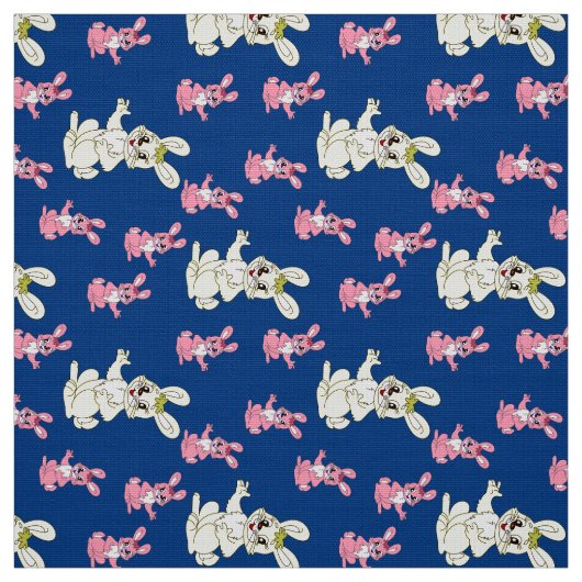 かわいいウサギ ファブリック (見本)