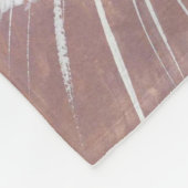 かわいいウサギ フリースブランケット (角)