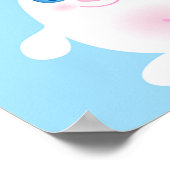 かわいいウサギ ポスター (角)