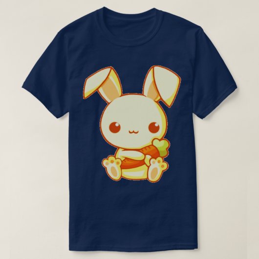 かわいいウサギ Tシャツ (デザイン正面)