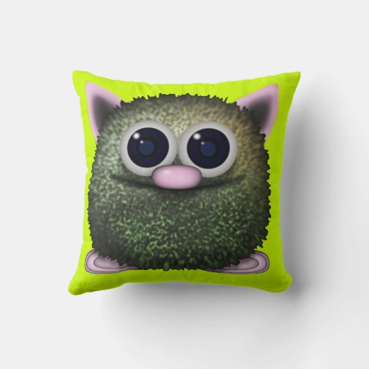 かわいいウジーお尻クッションルームをトグル子供へグル クッション (裏面)