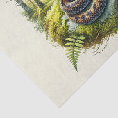 かわいいウッドランドの動物はヘビを切り離す 薄葉紙 (詳細)