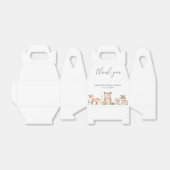 かわいいウッドランドの動物男女兼用の赤ちゃんシャワー フェイバーボックス (折り畳みなし)