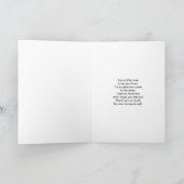 かわいいウッドランドの生き物の漫画ありがとう カード (内部)