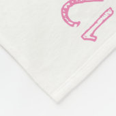 かわいいウッドランドフクロウ赤ちゃん女の子誕生レコードの統計 フリースブランケット (角)