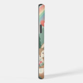 かわいいウッドランド生き物バレンタイン iPhoneケース (右側面)