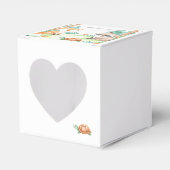 かわいいウッドランド赤ちゃんシャワーテーマ フェイバーボックス (正面サイド)