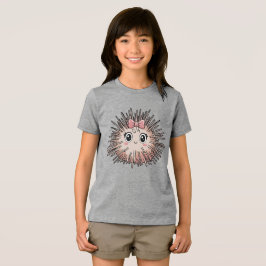 かわいいウニのイラスト トライブレンドTシャツ