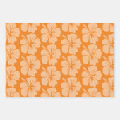 かわいいウミガメのクリスマス ラッピングペーパーシート (正面3)