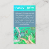 かわいいウミガメの本|ベビー エンクロージャーカード (正面)