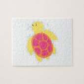 かわいいウミガメ ジグソーパズル (横)