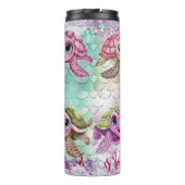 かわいいウミガメ タンブラー (裏面)