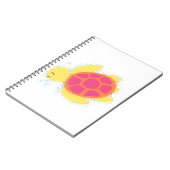 かわいいウミガメ ノートブック (左側)