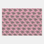 かわいいウミガメ ラッピングペーパーシート (正面2)