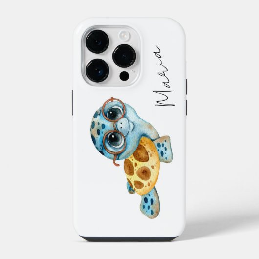 かわいいウミガメ Case-Mate iPhone カバー  (裏面)