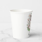 かわいいウルフベビーシャワー 紙コップ (右)