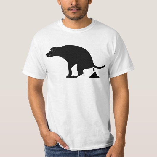 かわいいウンコ犬 Tシャツ (正面)