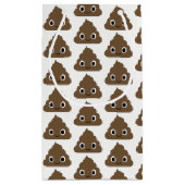 かわいいウンチパターン- Doo Dooの愛らしい山 スモールペーパーバッグ (裏面)