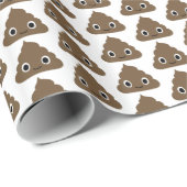かわいいウンチパターン- Doo Dooの愛らしい山 ラッピングペーパー (ロールコーナー)