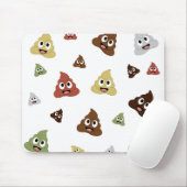 かわいいウンチ絵文字おもしろいギフトアイディア マウスパッド (マウス)