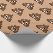 かわいいウンチ絵文字ラッピング紙 ラッピングペーパー (角)