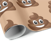 かわいいウンチ絵文字ラッピング紙 ラッピングペーパー (ロールコーナー)