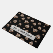 かわいいウンチ絵文字 ドアマット (アングル)