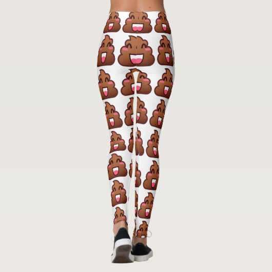 かわいいウンチ絵文字 レギンス (裏面)