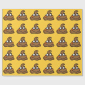 かわいいウンチ ラッピングペーパー (フラット)