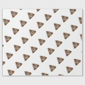 かわいいウンチEmoji ラッピングペーパー (フラット)