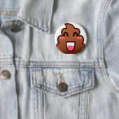 かわいいウンチemojis 缶バッジ (インサイチュ)