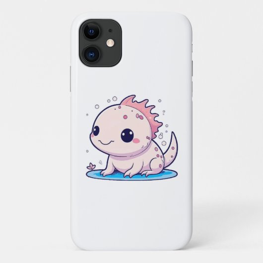 かわいいウーパールーパー哲学者 Case-Mate iPhoneケース (裏面)