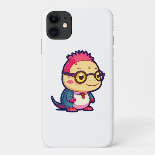 かわいいウーパールーパー哲学者 Case-Mate iPhoneケース (裏面)