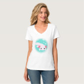 かわいいウーパールーパーTシャツ Tシャツ (正面フル)