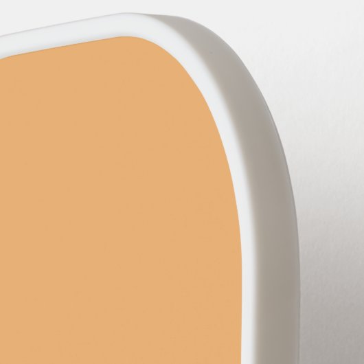 かわいいウールのマンモス漫画イラストレーション ピックルボールラケット (左詳細)