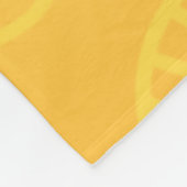 かわいいウールのマンモス漫画イラストレーション フリースブランケット (角)