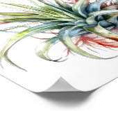 かわいいエアプラント引用文ウォールアートポスター ポスター (角)