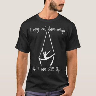 かわいいエアリアルシルクサーカスフィットネスパフォーマー Tシャツ